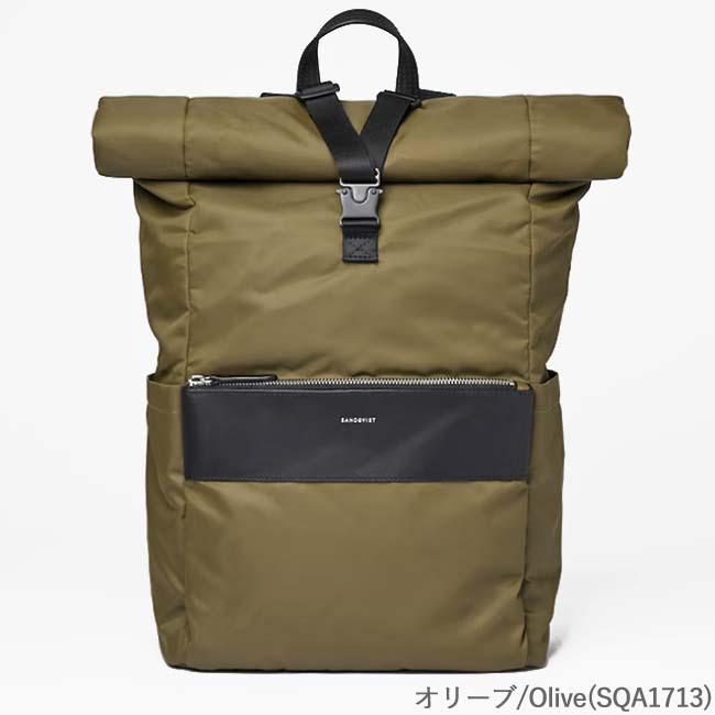 SANDQVIST HEGE BACKPACK リュック オリーブ SANDQVIST HEGE BACKPACK リュック オリーブ