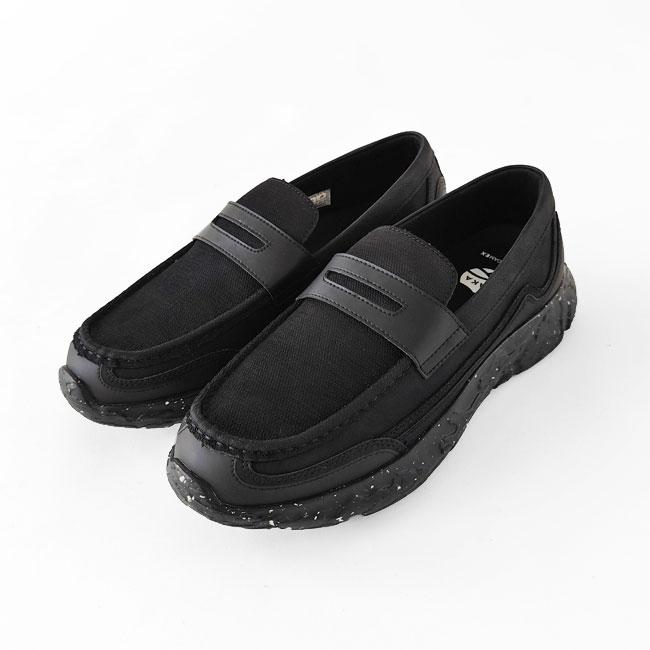 SHAKA シャカ ローファー スニーカー BLK METEOR LOAFER SXL