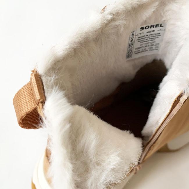 SOREL（ソレル） スノーブーツ レディース サイドジップ スエード 防寒