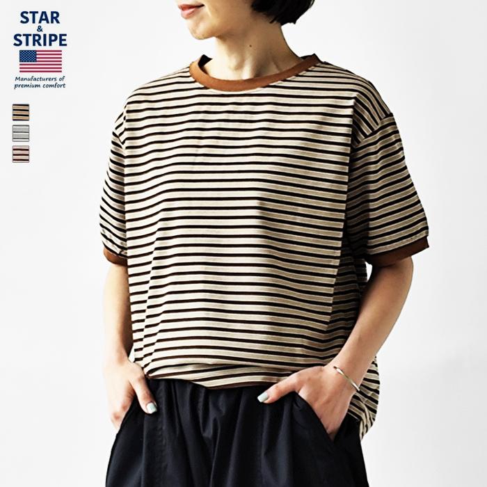 STAR&STRIPE（スターアンドストライプ） STAR&STRIPE Tシャツ RINGER 