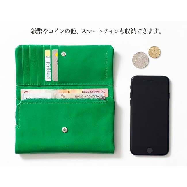 STATUS ANXIETY ステータスアングザエティー 長財布 本革 三つ折り 財布 レザー ロングウォレット 小銭入れ付き レディース メンズ AUDREY WALLET｜j-piaplus｜18