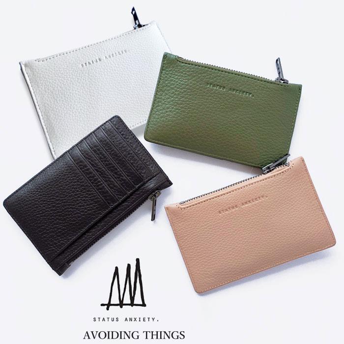 STATUS ANXIETY ステータスアングザエティー コインケース 薄型