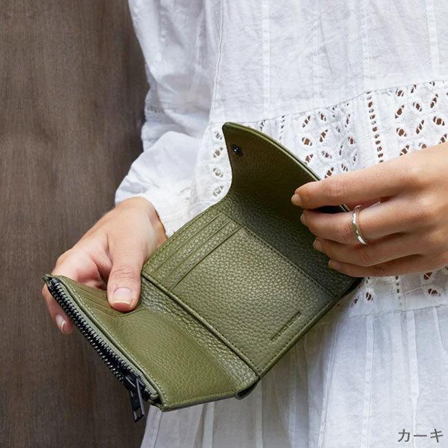 STATUS ANXIETY ステータスアングザエティー 3つ折り 財布 本革 STATUS ANXIETY ステータスアングザエティー 3つ折り 財布 本革