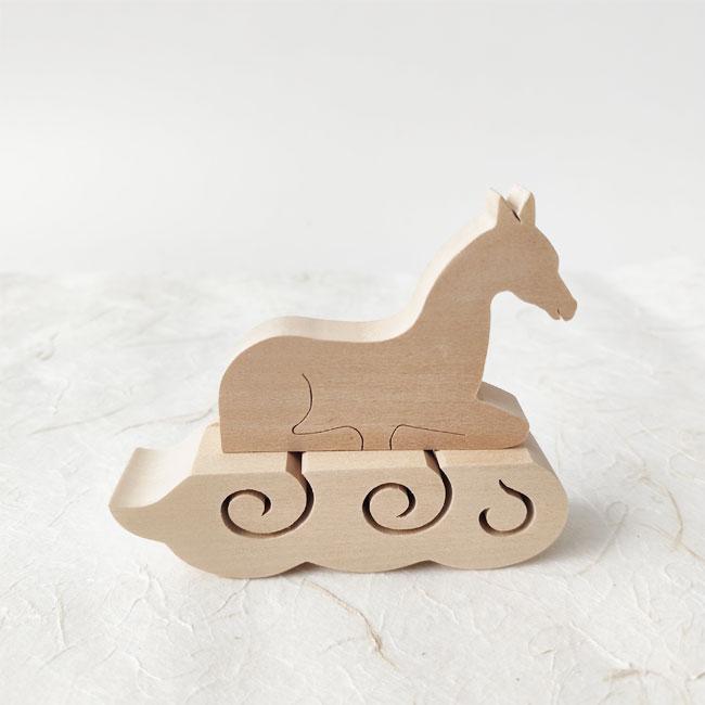 スタジオガラ Studio GALA HALE 雲乗り午 お正月飾り 馬 うま 干支