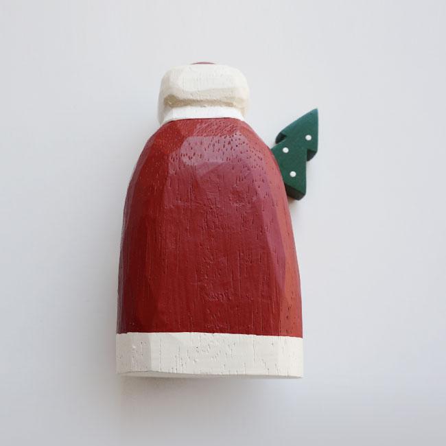 T-LABO クリスマス 雑貨 置物 サンタクロース クラシックサンタ 木製