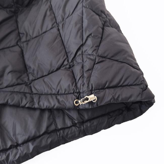 TAION (返送料無料)タイオン ダウン ポンチョ シティ ダウンケープ