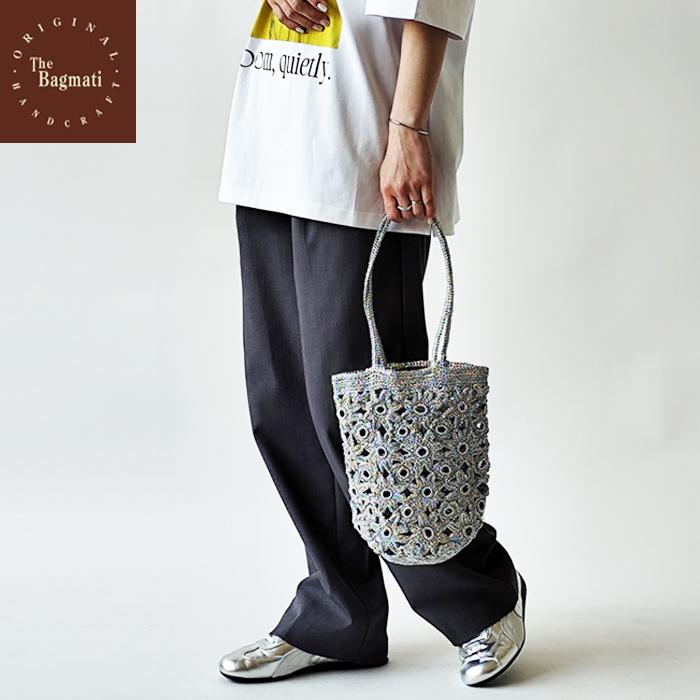 The BAGMATI バグマティー LIC シルバー かごバッグ 銀 The Bagmati（ザバグマティ） かごバッグ カゴバッグ 「BAGMATI