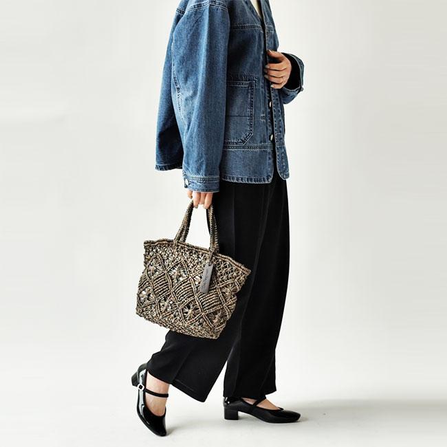 Bagmati バグマティ SLOBE別注 ABACA トートバッグ カゴバック SLOBE IENA - Bagmati バグマティ SLOBE別注 ABACA トートバッグ カゴ