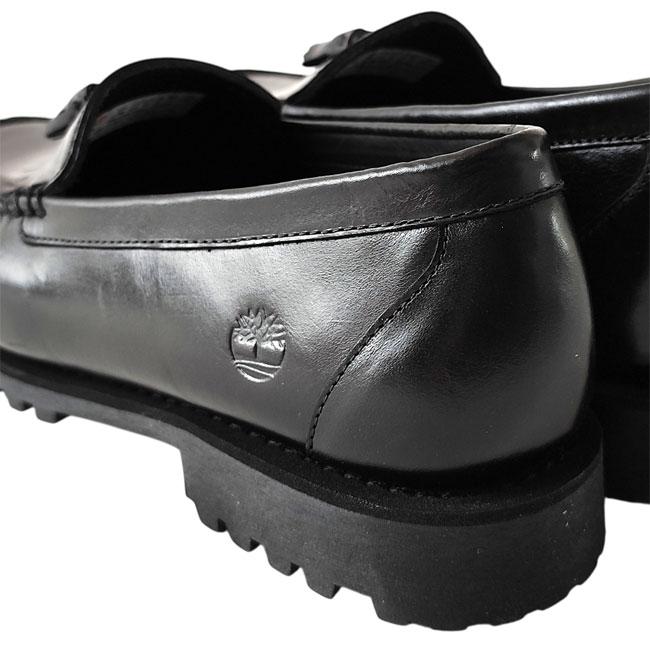 ティンバーランド Timberland タッセル ローファー シューズ AUTHENTIC LOAFER SHOE オーセンティック ローファー メンズ ブラック 25.5cm-27.0cm 0A2MSC W02の画像