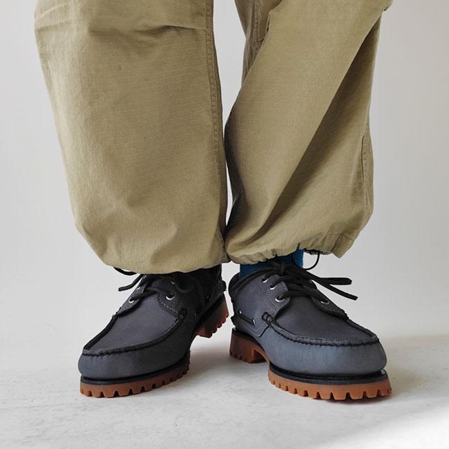 Timberland3eyeボートシューズ オーセンティック スリーアイ(3eye) ラグ ハンドソーン ボートシューズ