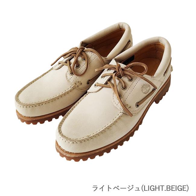 Timberland スリーアイ ボートシューズ ライトベージュ 50周年モデル Timberland（ティンバーランド） シューズ 靴 ボートシューズ 3 eye