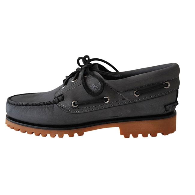 定番人気Timberland3-EyeClassic Lug ブラック モカシン Timberland（ティンバーランド） シューズ 靴 ボートシューズ 3 eye