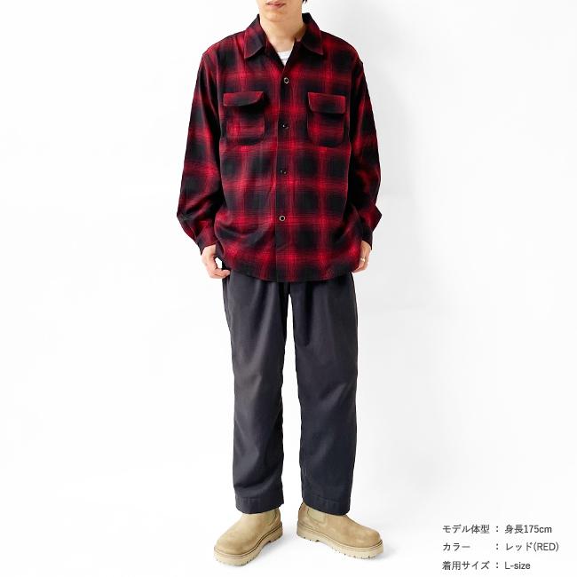 TOWNCRAFT タウンクラフト オンブレ チェック シャツ ネルシャツ TOWNCRAFT タウンクラフト オンブレ チェック シャツ ネルシャツ
