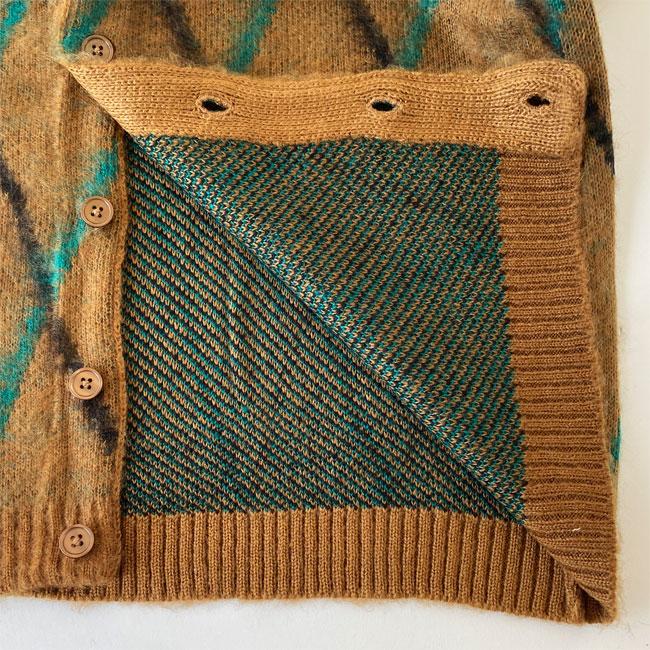 PENNEY'S TOWNCRAFT カーディガン モヘア風 TOWNCRAFT モヘアカーディガン ブルー MEDIUM Penneys - メルカリ