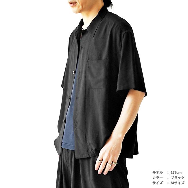 TOWNCRAFT（タウンクラフト） 開襟 シャツ メンズ PRINTED LOOP COLLAR