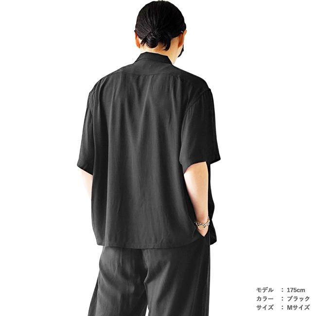 TOWNCRAFT（タウンクラフト） 開襟 シャツ メンズ PRINTED LOOP COLLAR