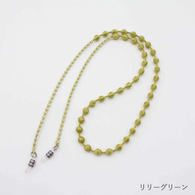 000 TRIPLE O トリプル オゥ グラスコード メガネチェーン キュプラ 軽量 70cm シリコンゴム留め具 眼鏡チェーン メガネストラップ GC001(ネコポス対象)の画像