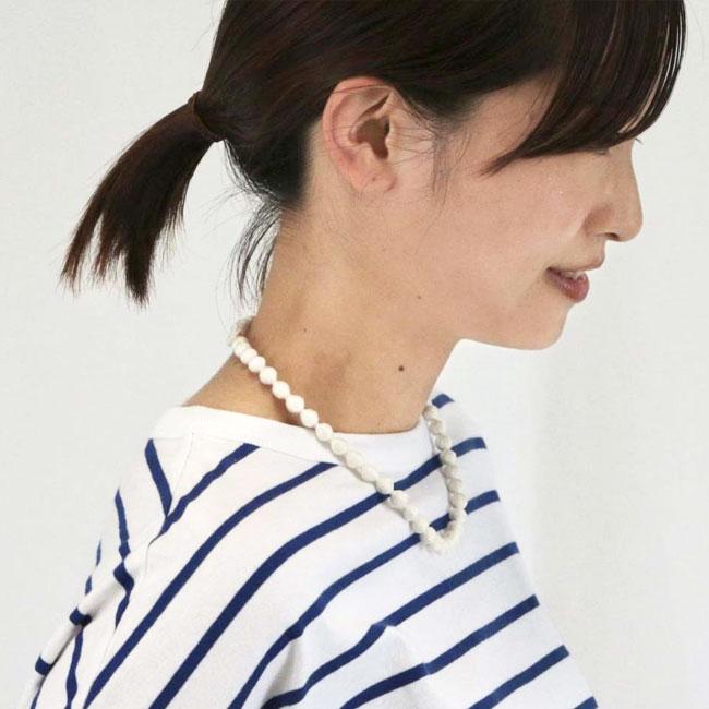 000 TRIPLE O トリプル オゥ ネックレス レディース スフィアシルク