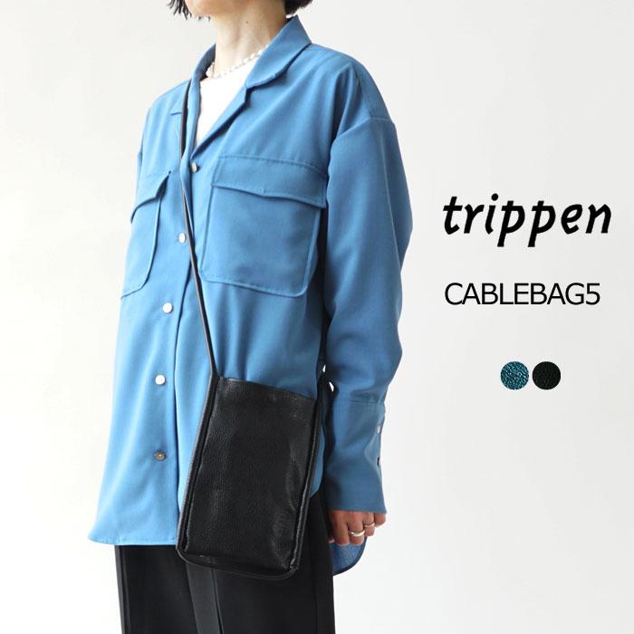 正規販売店) トリッペン trippen スマホショルダー バッグ 本革