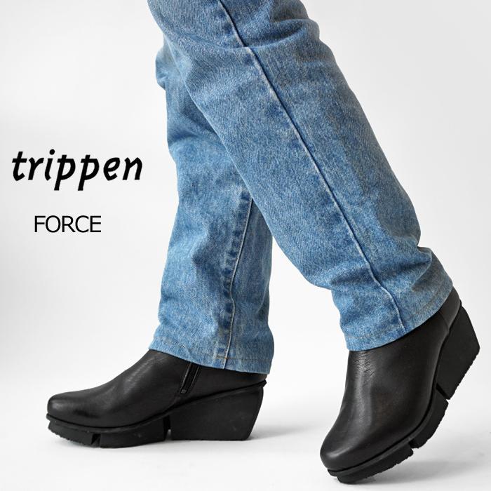 trippen MADE IN GERMANY サイドジップ レザーブーツ 37 trippen - trippen MADE IN GERMANY サイドジップ レザーブーツ