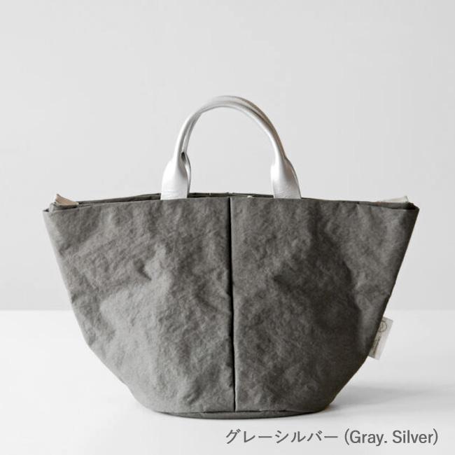 TUTUMU ツツム 豊岡鞄 トートバッグ Marche KONBU mini “Silver