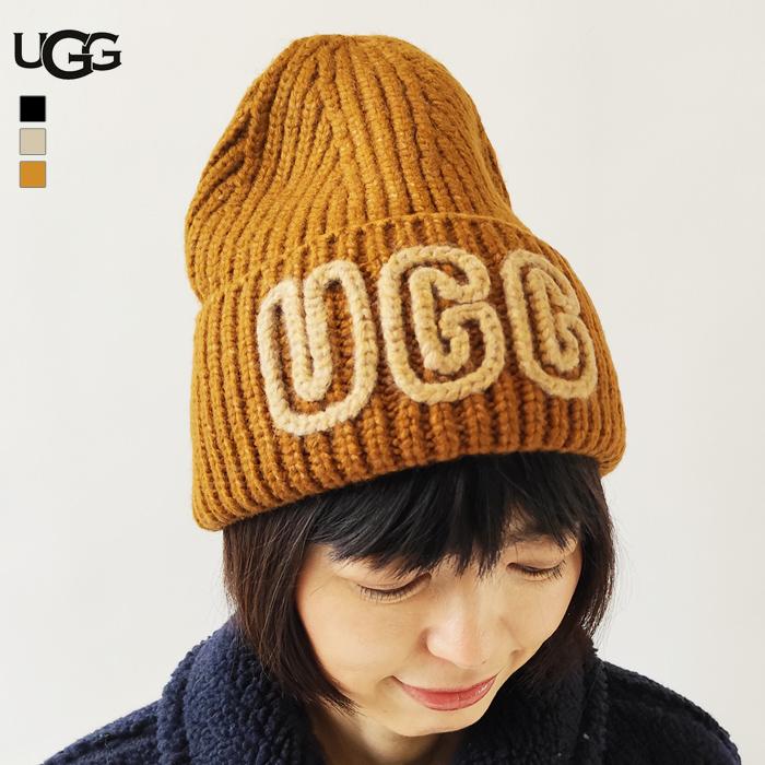 UGG（アグ） 並行輸入品 ニットキャップ ニット帽 ビーニー 帽子 W