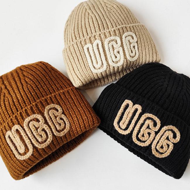 UGG（アグ） 並行輸入品 ニットキャップ ニット帽 ビーニー 帽子 W