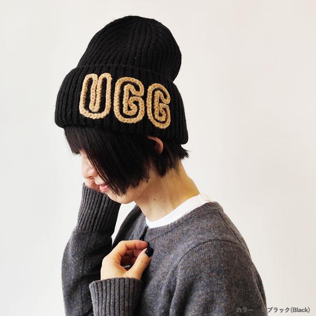UGG（アグ） 並行輸入品 ニットキャップ ニット帽 ビーニー 帽子 W