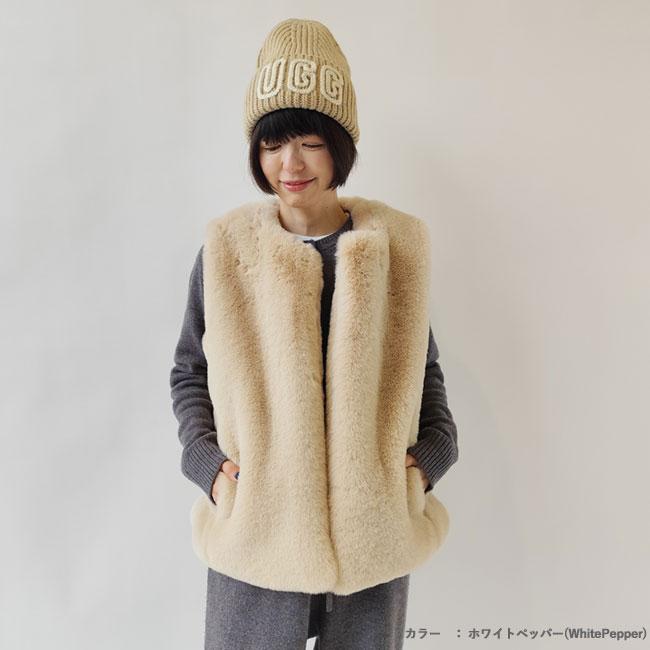 UGG（アグ） 並行輸入品 ニットキャップ ニット帽 ビーニー 帽子 W