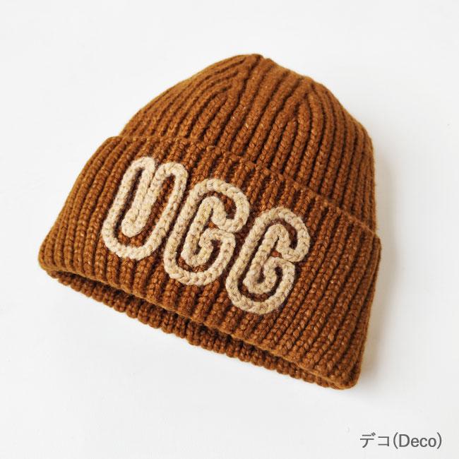 UGG（アグ） 並行輸入品 ニットキャップ ニット帽 ビーニー 帽子 W