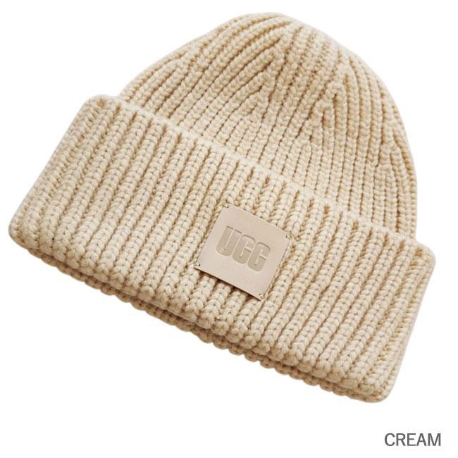 UGG（アグ） 並行輸入品 ニットキャップ レディース UGG W CHUNKY RIB