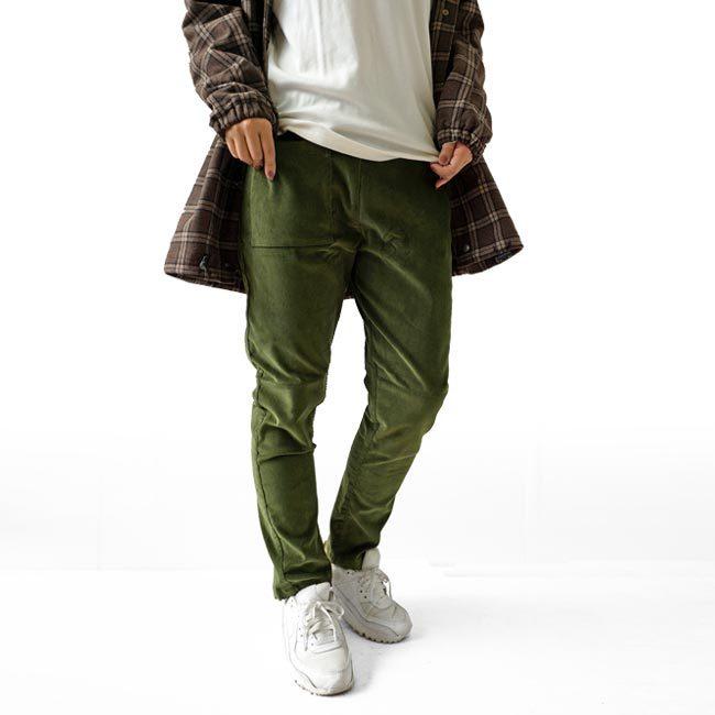 うなぎの寝床 もんぺ MONPE コーデュロイ パンツ レディース メンズ