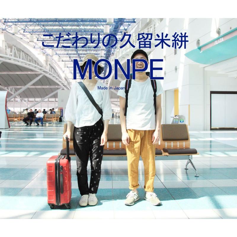 うなぎの寝床 もんぺ MONPE 久留米絣 ずらしストライプ イージーパンツ ロングパンツ 男女兼用 Gap Stripe ベーシック 薄手｜j-piaplus｜04