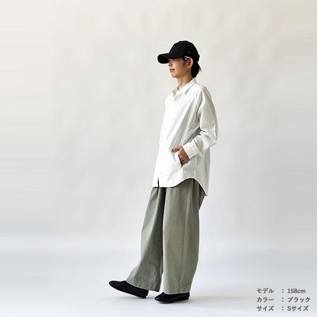 うなぎの寝床 think futu シャツ 白 レディース メンズ 長袖 無地 