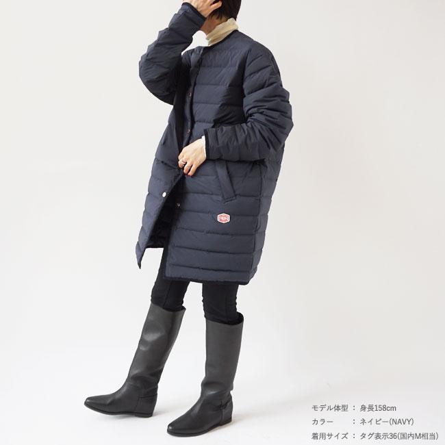 ヴァンソンエミレイユ　ロングダウン　Мサイズ　ネイビー VINCENT ET MIREILLE（ヴァンソン エ ミレイユ） ヴァンソン エ