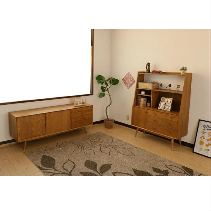 リビングボード ローボード サイドボード キャビネット 高級 オーク