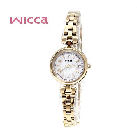 CITIZEN シチズン wicca KS1-627-91 YP ウィッカ レディース 腕時計 ティアラスターコレクション　ソーラーテック電波 2000本 限定モデル イエローゴールド