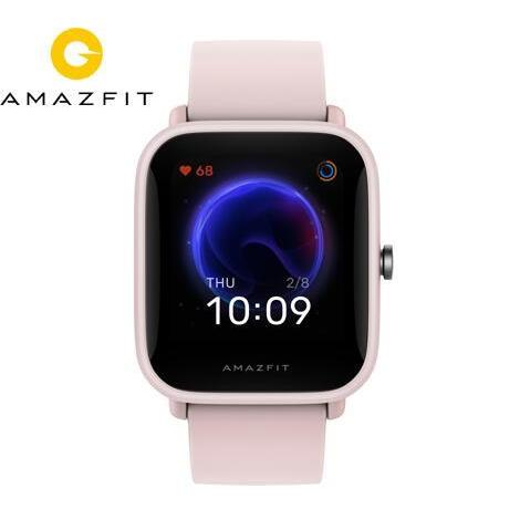 Amazfit Bip U Pro　アマズフィット　SP170026C08 Pink　ピンク　腕時計　スマートウォッチ　メンズ　レディース　ユニセックス　在庫処分｜j-sekine2nd