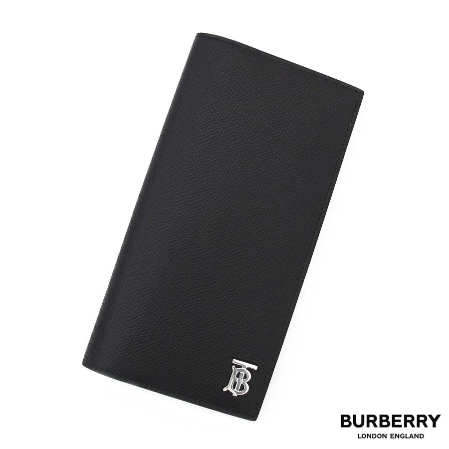 【値下げしました】BURBERRY LONDON 黒 リサイズ 唯一無二 モード BURBERRY（バーバリー） 8062692 A1189 長財布 小銭入れ付き グレイ