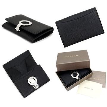 BVLGARI（ブルガリ） 33749 グレインレザー ブルガリブルガリ スモール