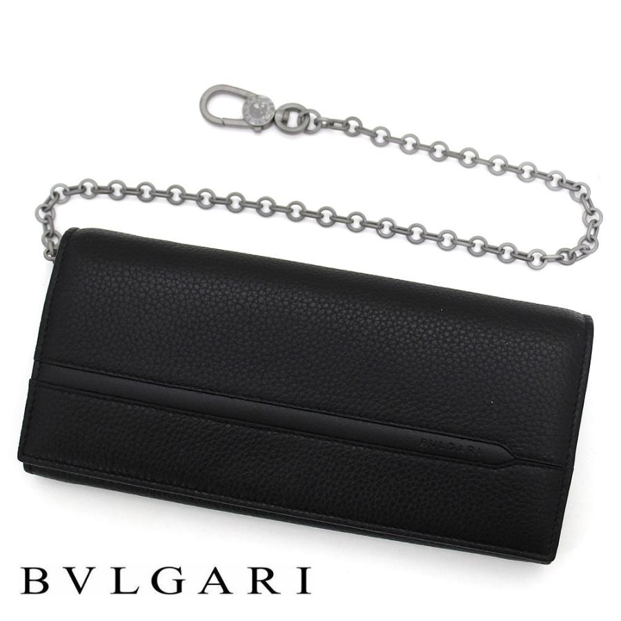 BVLGARI（ブルガリ） 36970 オクト OCTO チェーンウォレット 長財布
