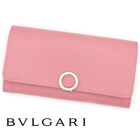 未使用　BVLGARI(ブルガリ) 6連キーキーケース　キャンバ　ピンク　箱付き BVLGARI（ブルガリ） 287272 ブルガリ・ブルガリ 小銭入れ付 長財布
