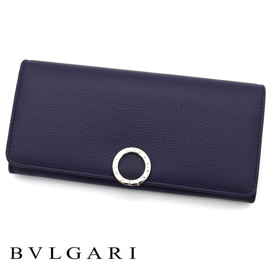 BVLGARI（ブルガリ） 292965 ブルガリ・ブルガリ 小銭入れ付 長財布