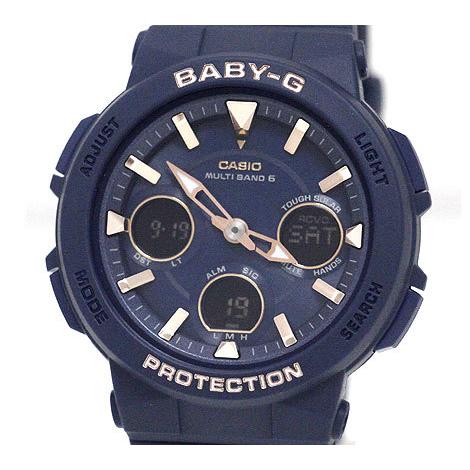 CASIO　Baby-G BGA-2510-2AJF　カシオ　レディース　腕時計　ソーラー電波 デジタルアナログ ネイビー｜j-sekine2nd｜02