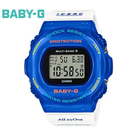 CASIO　Baby-G BGD-5700UK-2JR カシオ レディース 腕時計 イルカ・クジラ Love The Sea And The Earth アイサーチ・ジャパン 30周年記念モデル ホワイト ブルー
