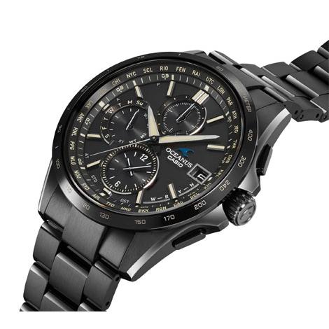 CASIO　OCEANUS　OCW-T2600JB-1AJF　カシオ　オシアナス  Classic Line 腕時計 アナログ  ソーラー電波 チタン マルチバンド6　ブラック メンズ｜j-sekine2nd｜03
