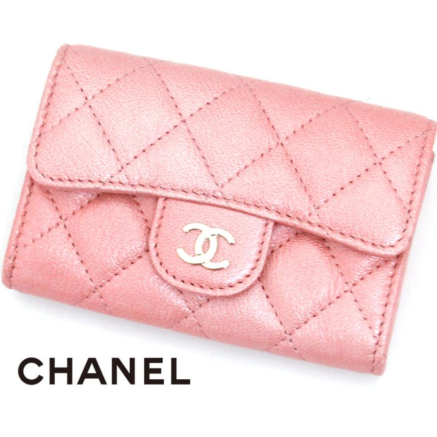 CHANEL シャネル AP0214 PINK マトラッセ ココマーク クラシック 