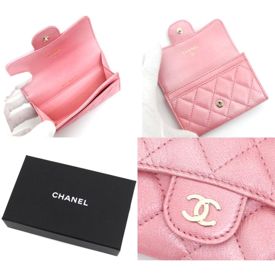 CHANEL シャネル AP0214 PINK マトラッセ ココマーク クラシック 