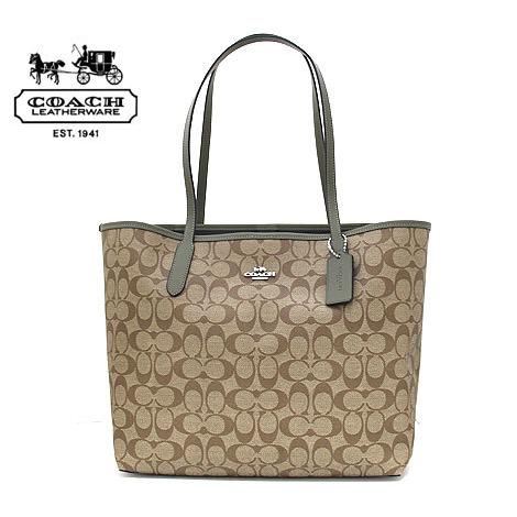 COACH アウトレット 5696 SVSTG コーチ シティトート シグネチャー 