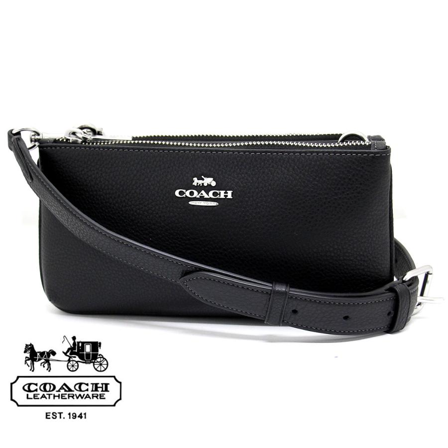 COACH COACH コーチ アウトレット CJ789 SVDTV レザー ダブルジップ  